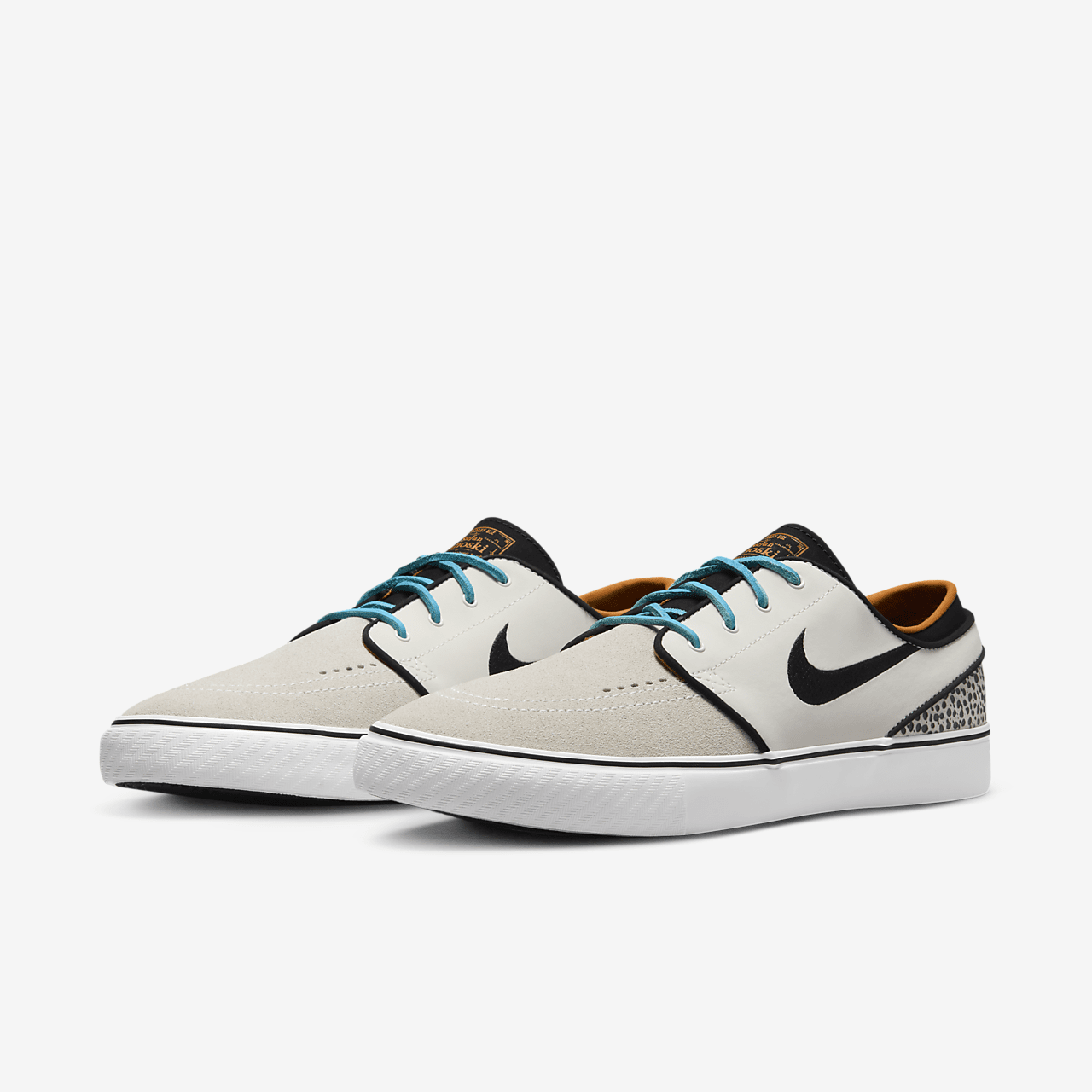 Nike  sneaker Phantom/Zwart/Bright Ceramic/Chlorine Blue