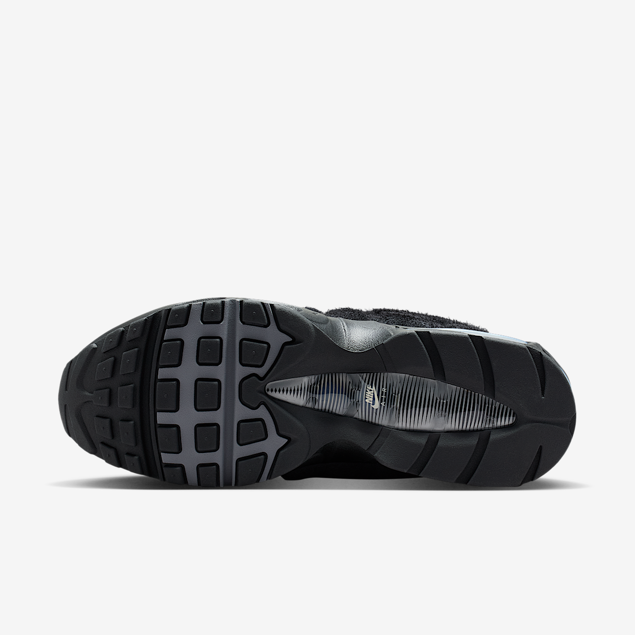 Nike Air Max sneaker Zwart/Metallic Cool Grey/Wit/Anthracite