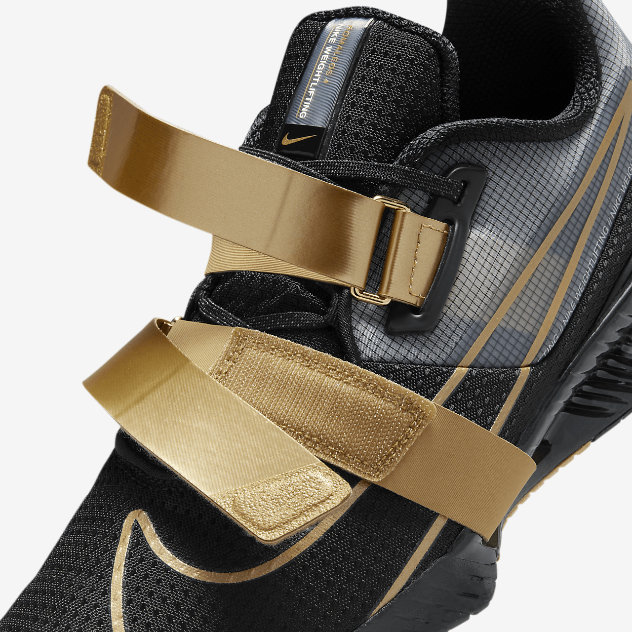 Nike  sneaker Zwart/Metallic Gold/Wit/Metallic Gold