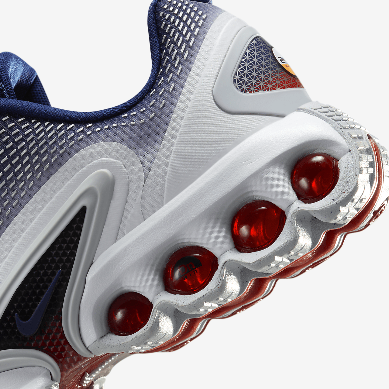 Nike Air Max DN sneaker Wit/Blue Void/Blue Void/Sport Red