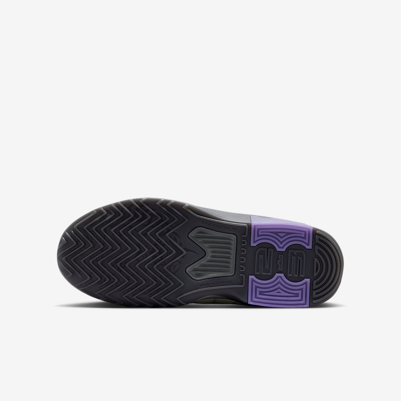 Nike LeBron sneaker Volt Tint/Zwart/Smoke Grey/Meerkleurig
