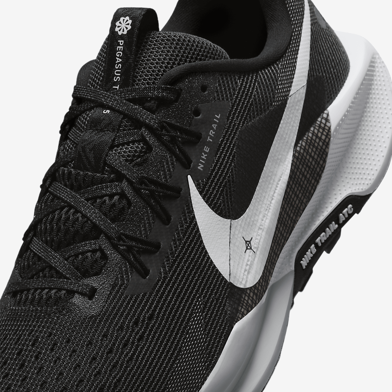 Nike Pegasus sneaker Zwart/Anthracite/Wolf Grey/Wit