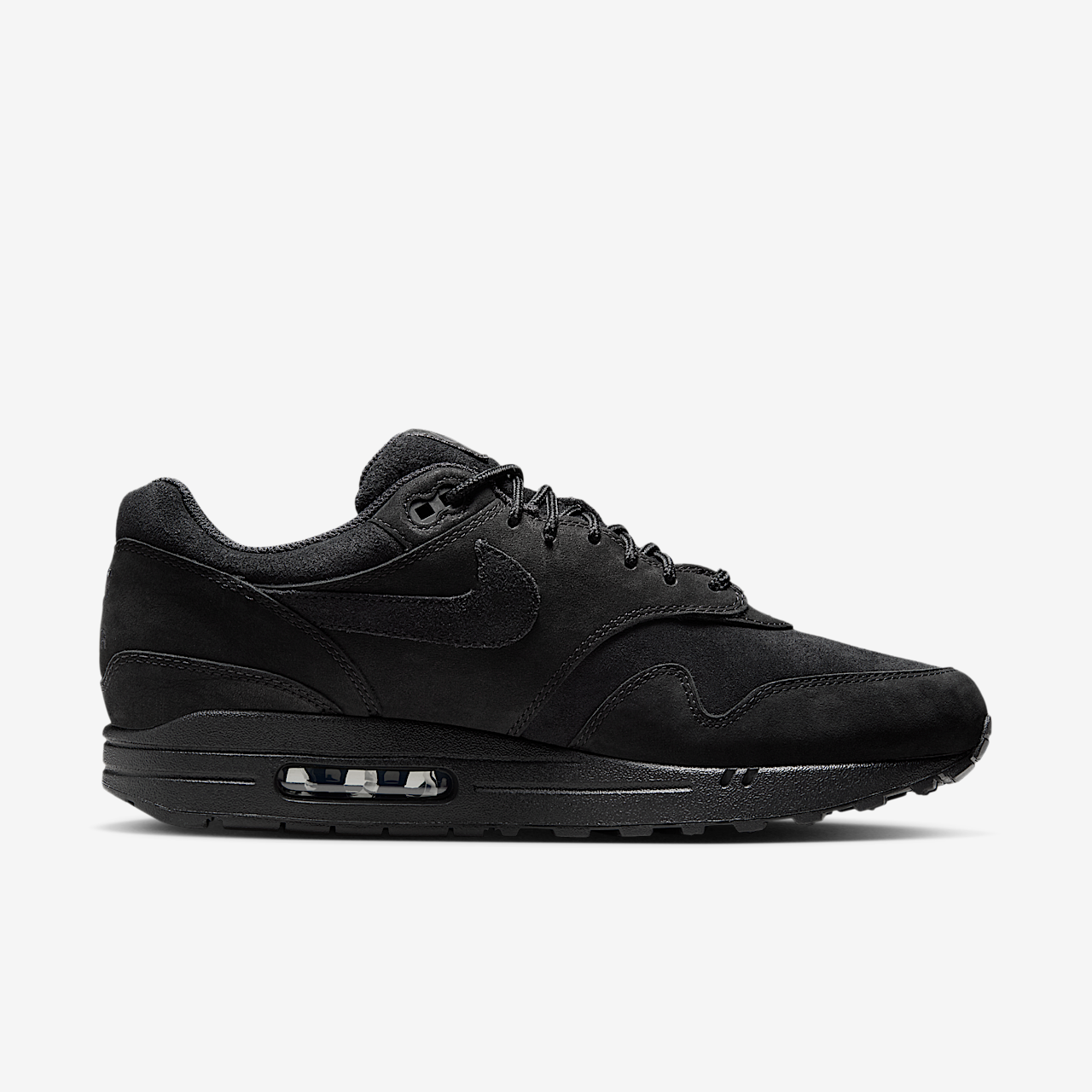 Nike Air Max 1 sneaker Zwart/Zwart/Anthracite/Zwart