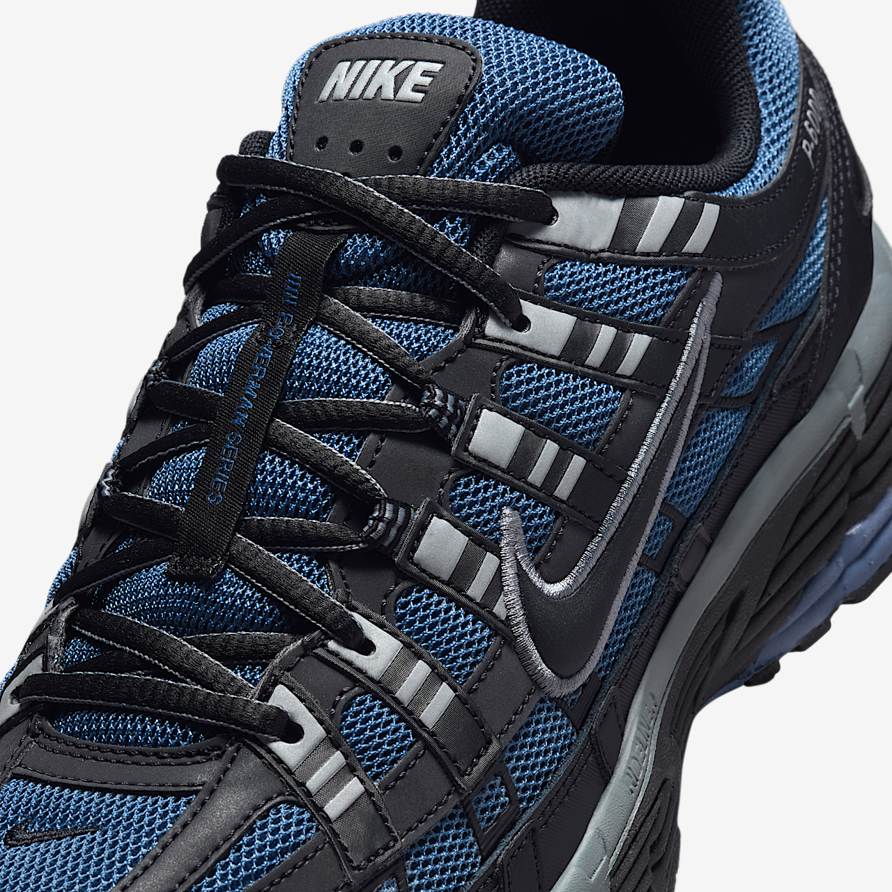 Nike P-6000 sneaker Diffused Blue/Cool Grey/Metallic Silver/Zwart
