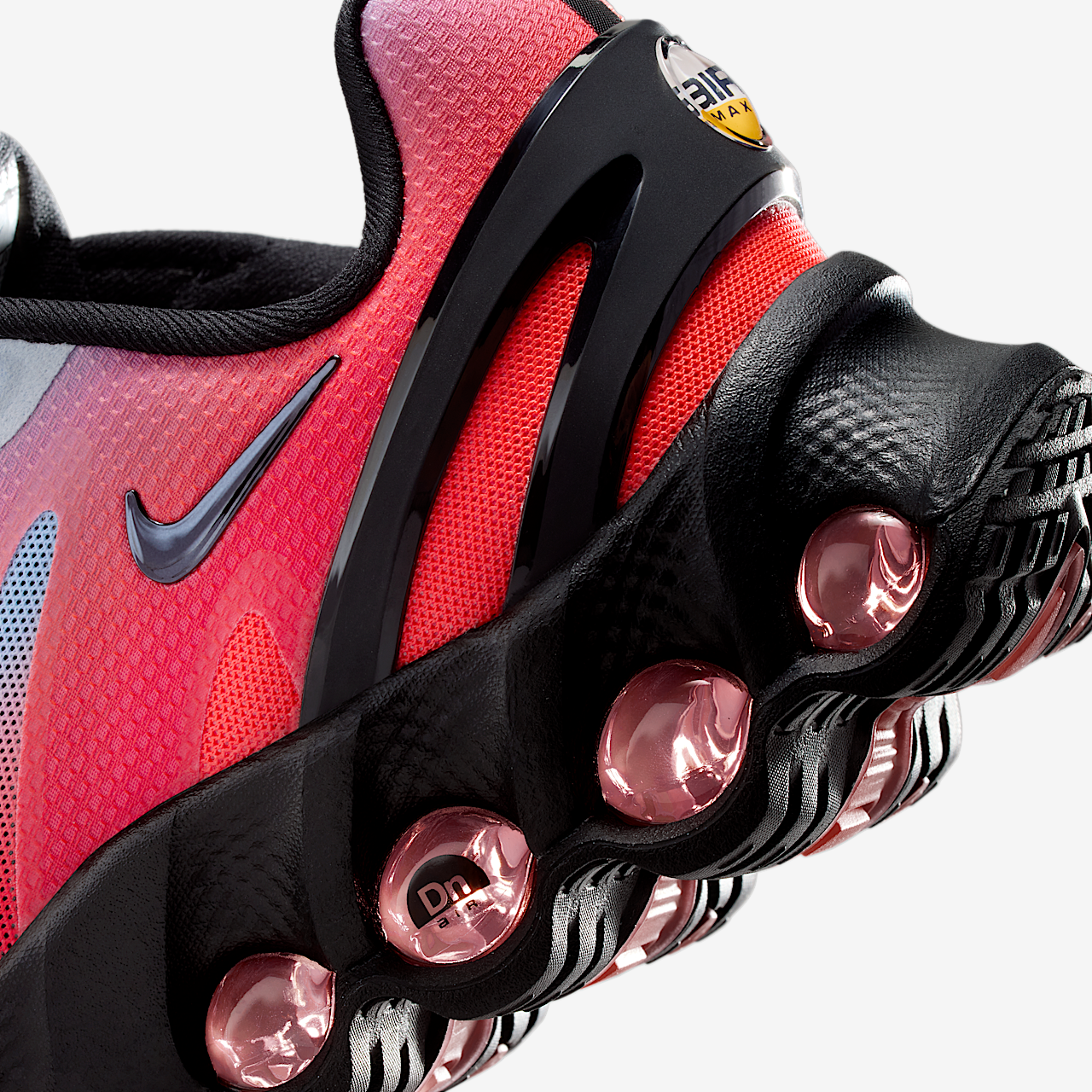 Nike Air Max DN sneaker Royal Tint/Bright Crimson/Zwart/Zwart