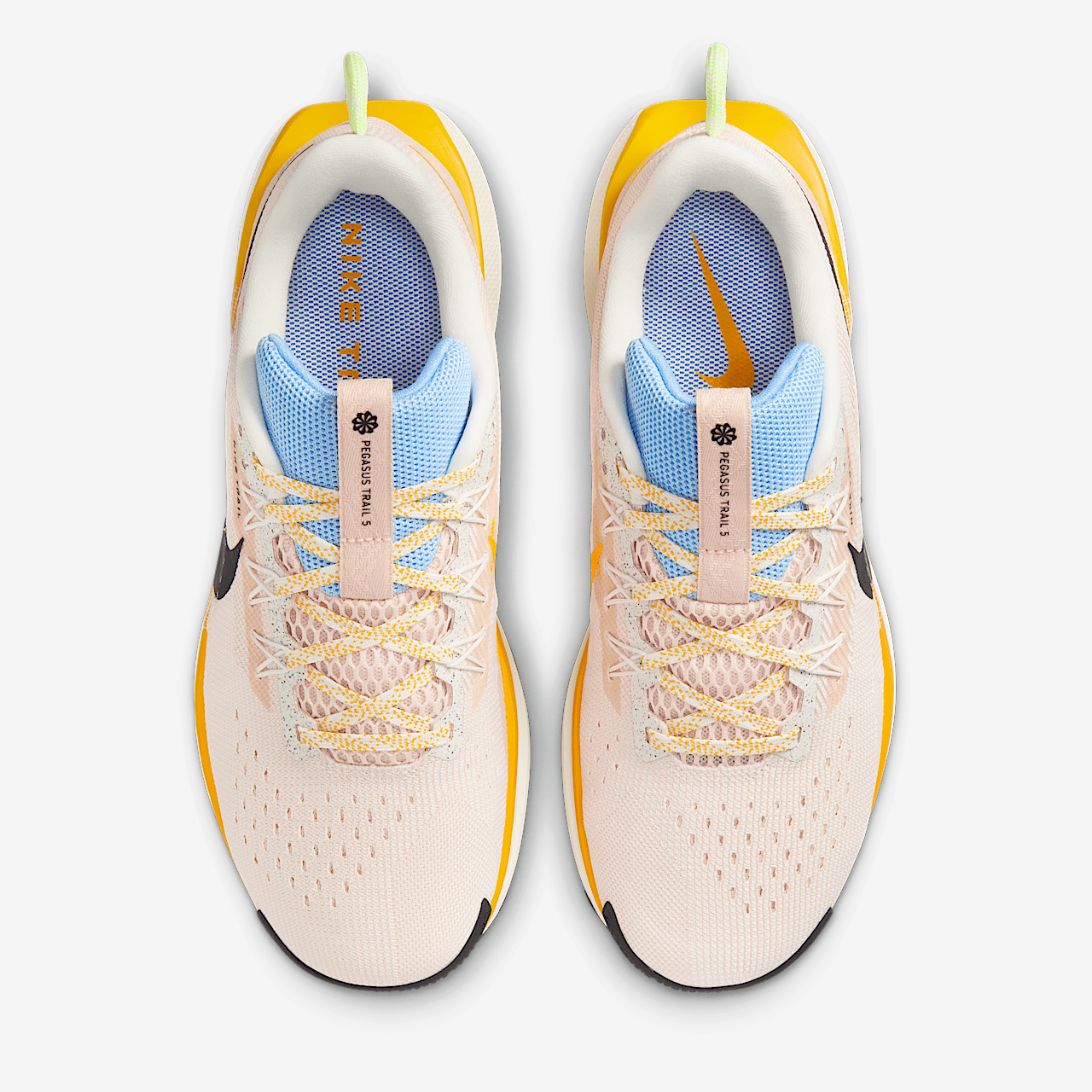 Nike Pegasus sneaker Phantom/Washed Coral/University Gold/Zwart