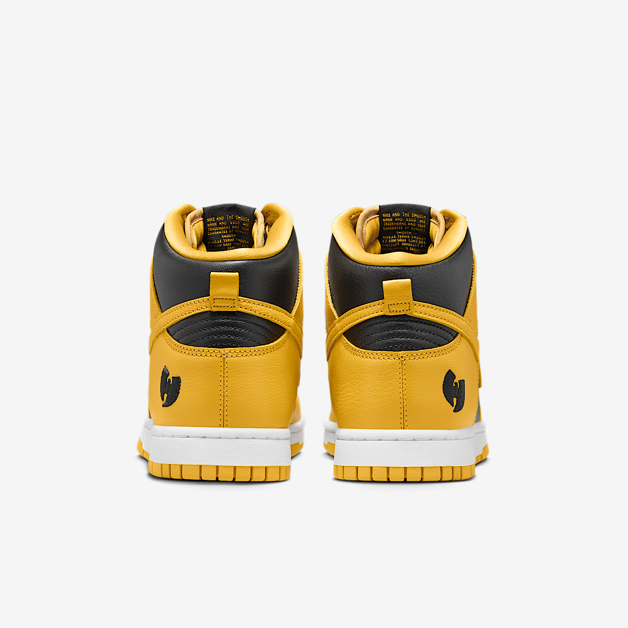 Nike Dunk High sneaker Zwart/Wit/Pollen