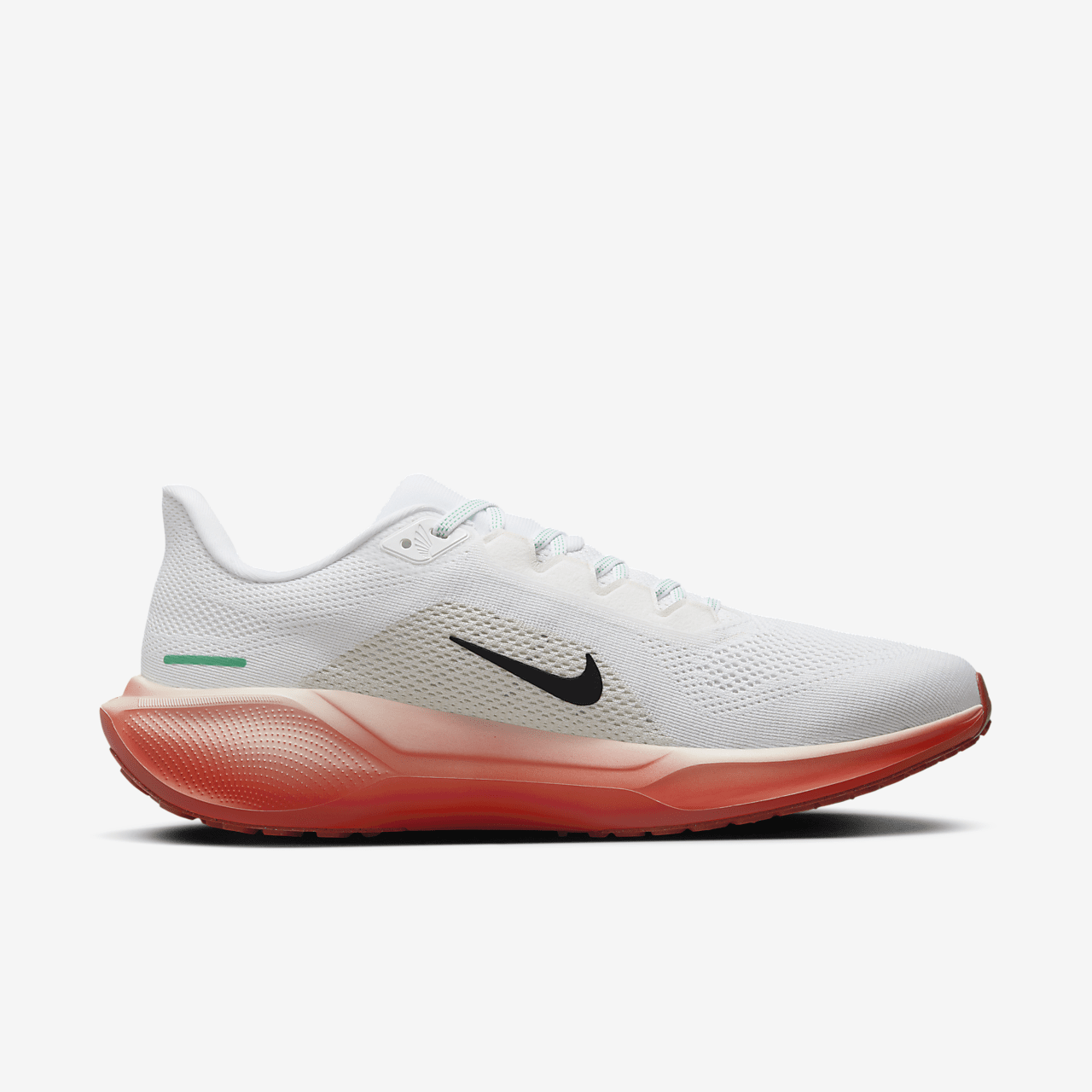 Nike Pegasus sneaker Wit/Pale Ivory/Dragon Red/Zwart