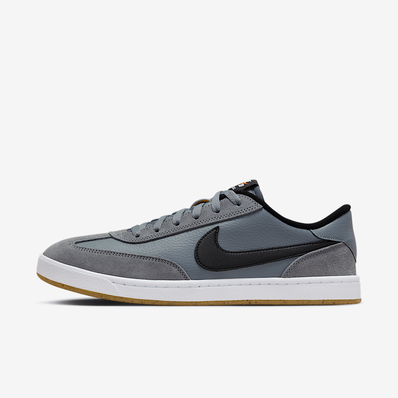 Nike  sneaker Cool Grey/Wit/Vivid Orange/Zwart