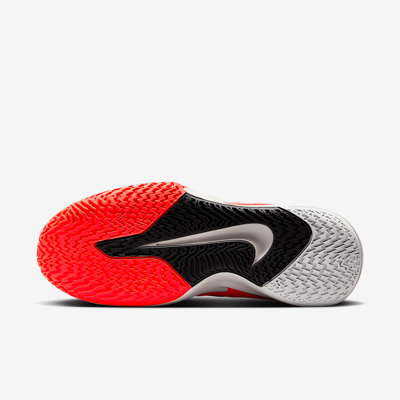 Nike  sneaker Bright Crimson/Light Base Grey/Zwart