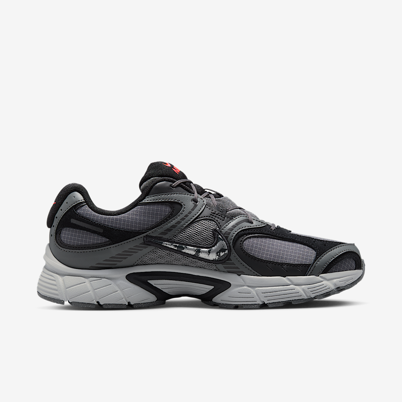 Nike  sneaker Iron Grey/Zwart/Light Smoke Grey/Metallic Silver