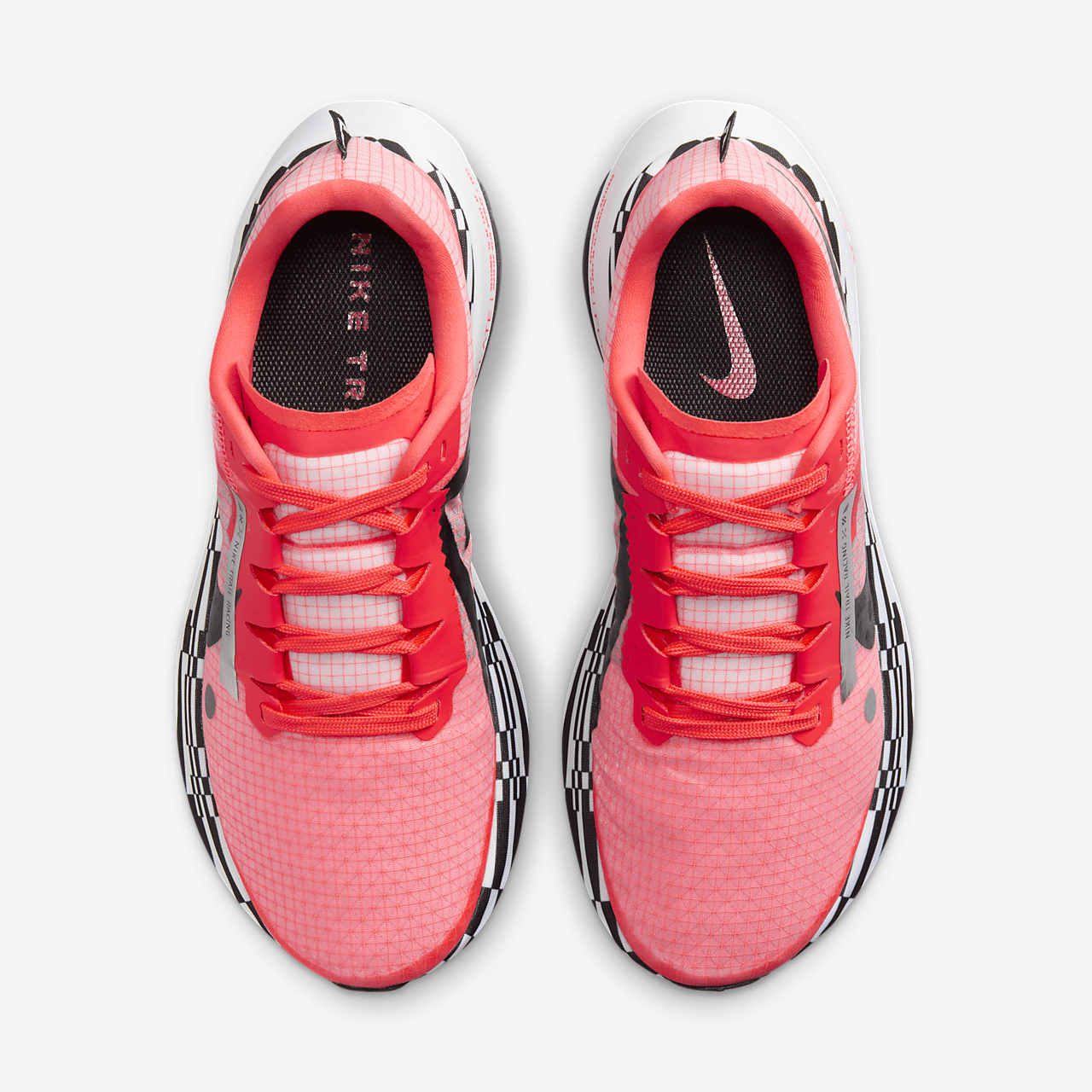 Nike  sneaker Bright Crimson/Wit/Zwart