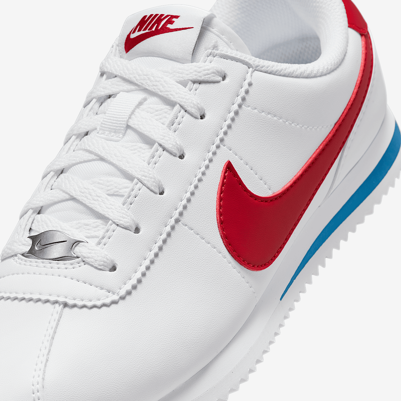 Nike Cortez sneaker Wit/Varsity Blue/Varsity Red
