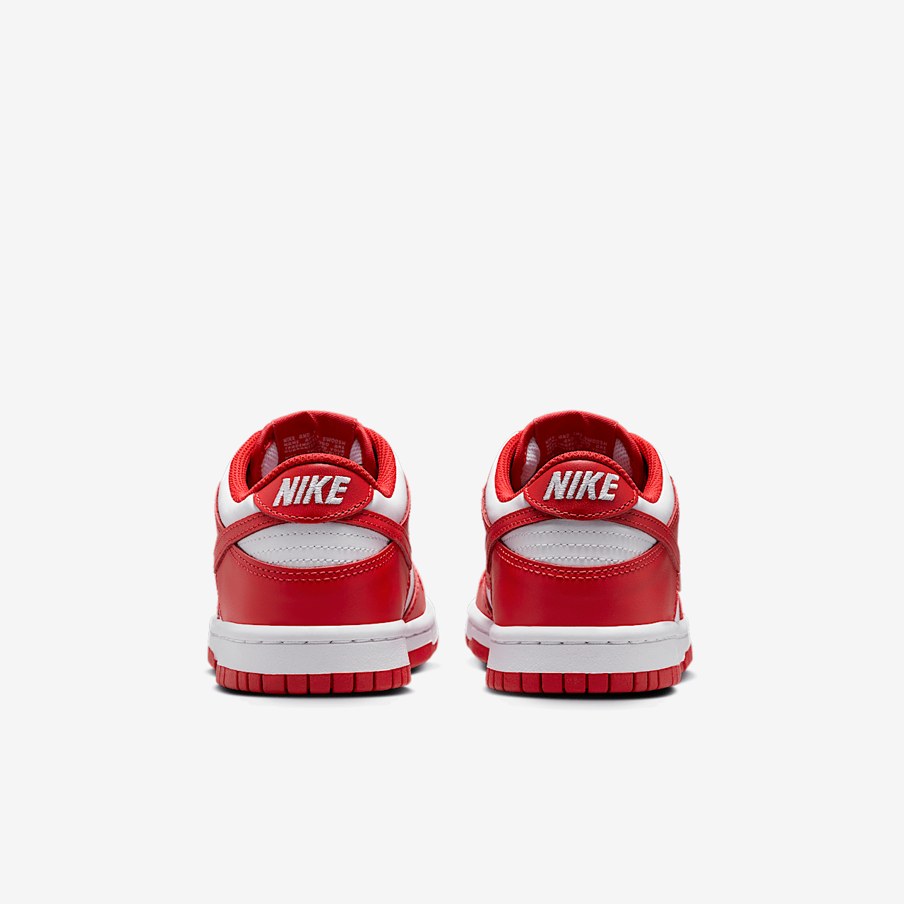 Nike Dunk Low sneaker Wit/University Red