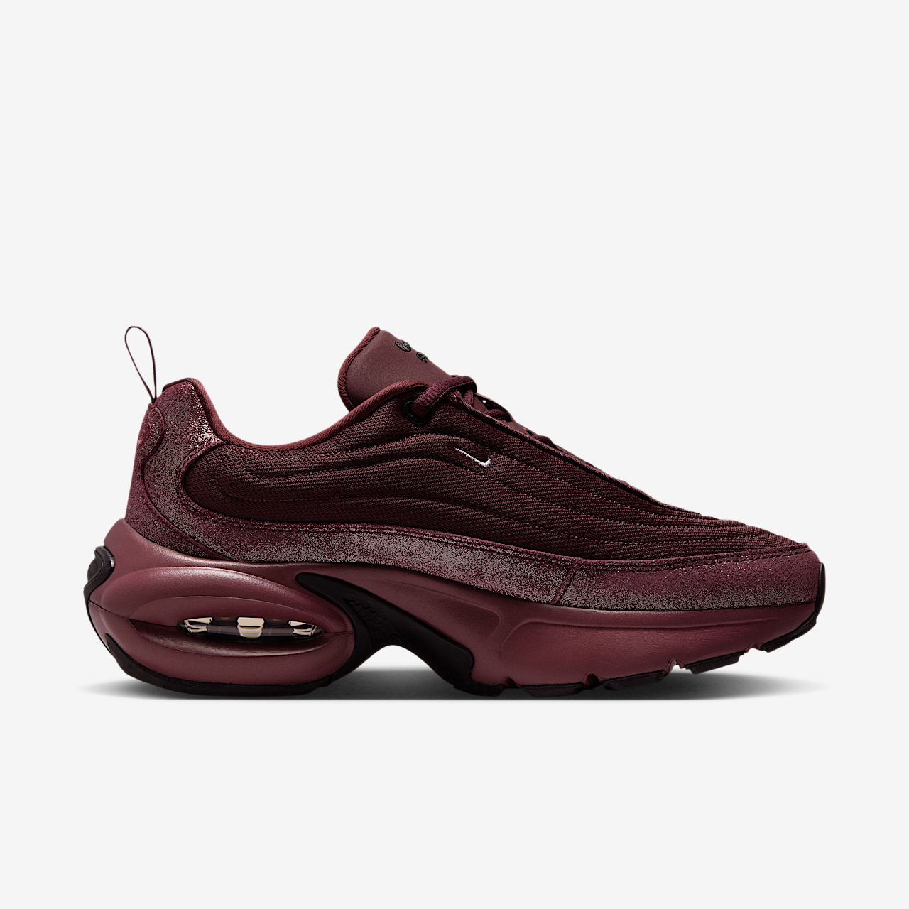 Nike Nike Air Max Portal sneaker Burgundy Crush/Zwart/Metallic Dark Grey