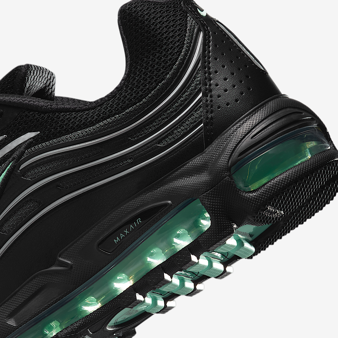 Nike Air Max sneaker Zwart/Metallic Silver/Anthracite/Mint Foam