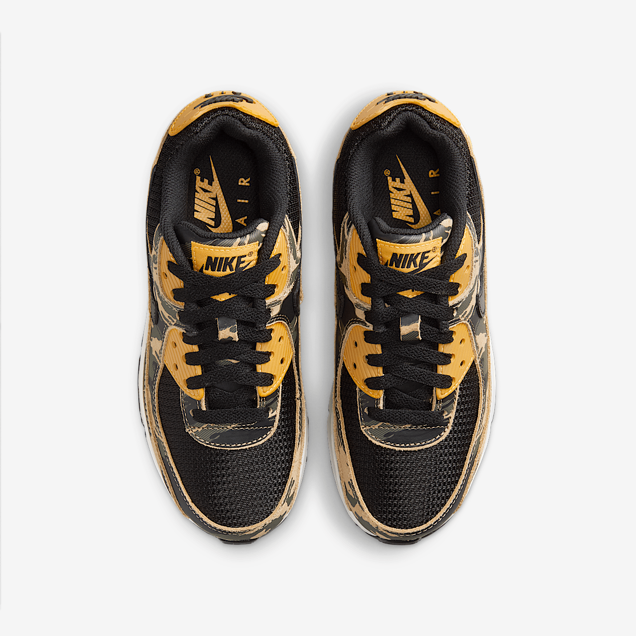 Nike Air Max sneaker Zwart/University Gold/Parachute Beige/Zwart