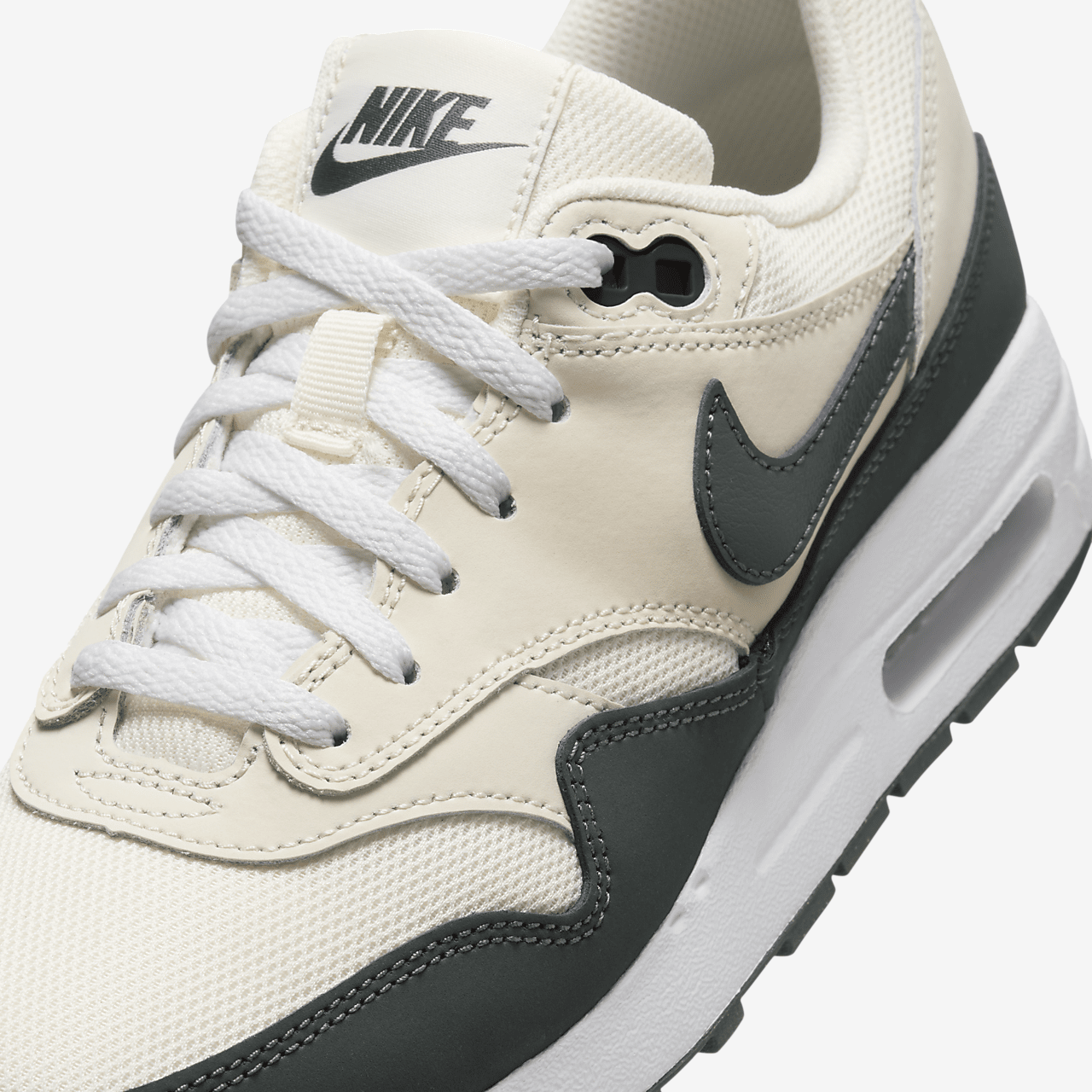 Nike Air Max 1 sneaker Pale Ivory/Wit/Bicoastal/Vintage Green