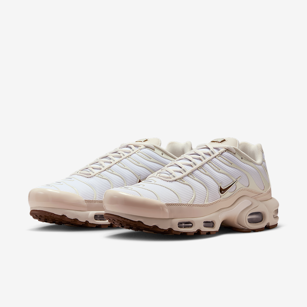 Nike Air Max Plus sneaker Light Orewood Brown/Metallic Silver/Wit/Cacao Wow