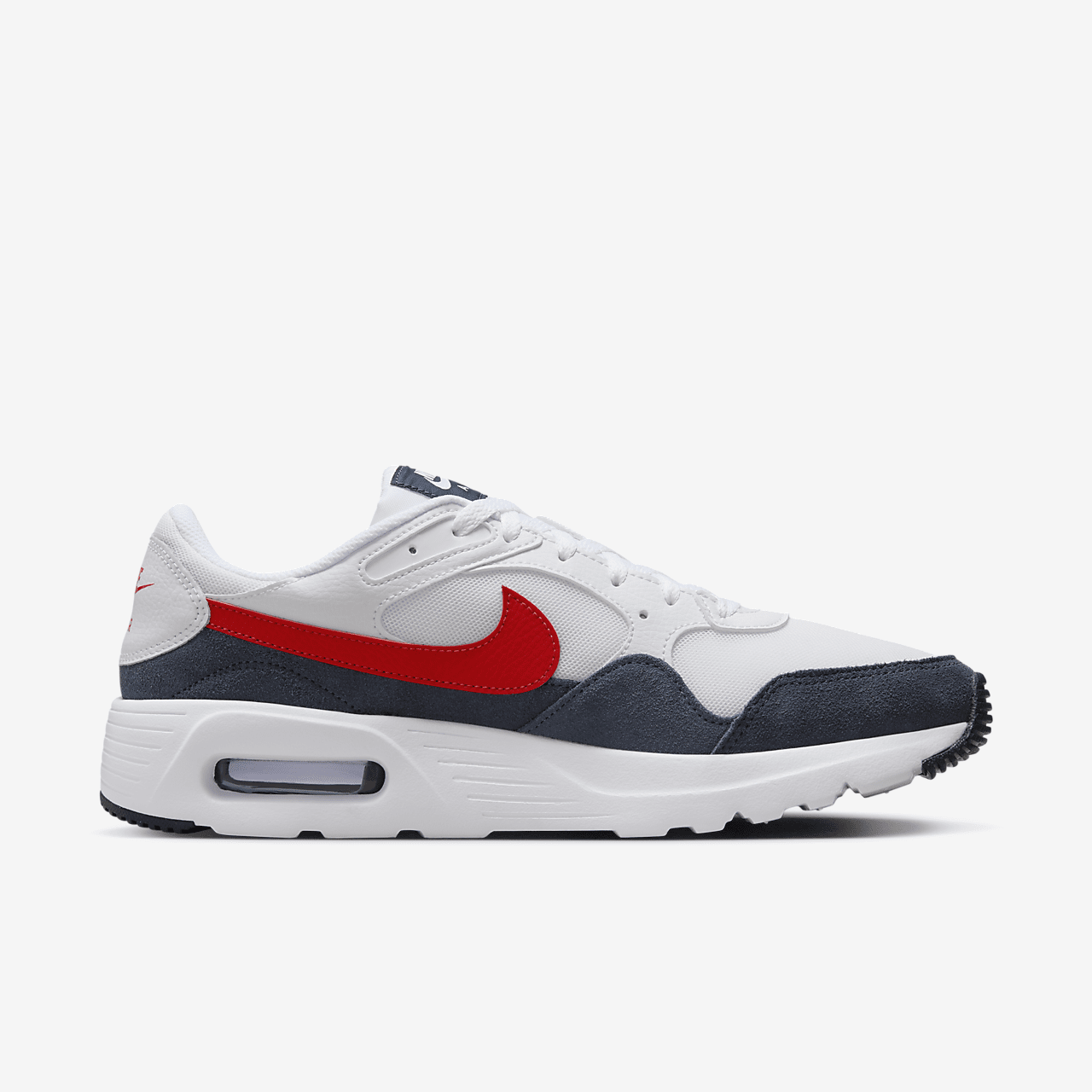 Nike Air Max SC sneaker Wit/Obsidian/University Red