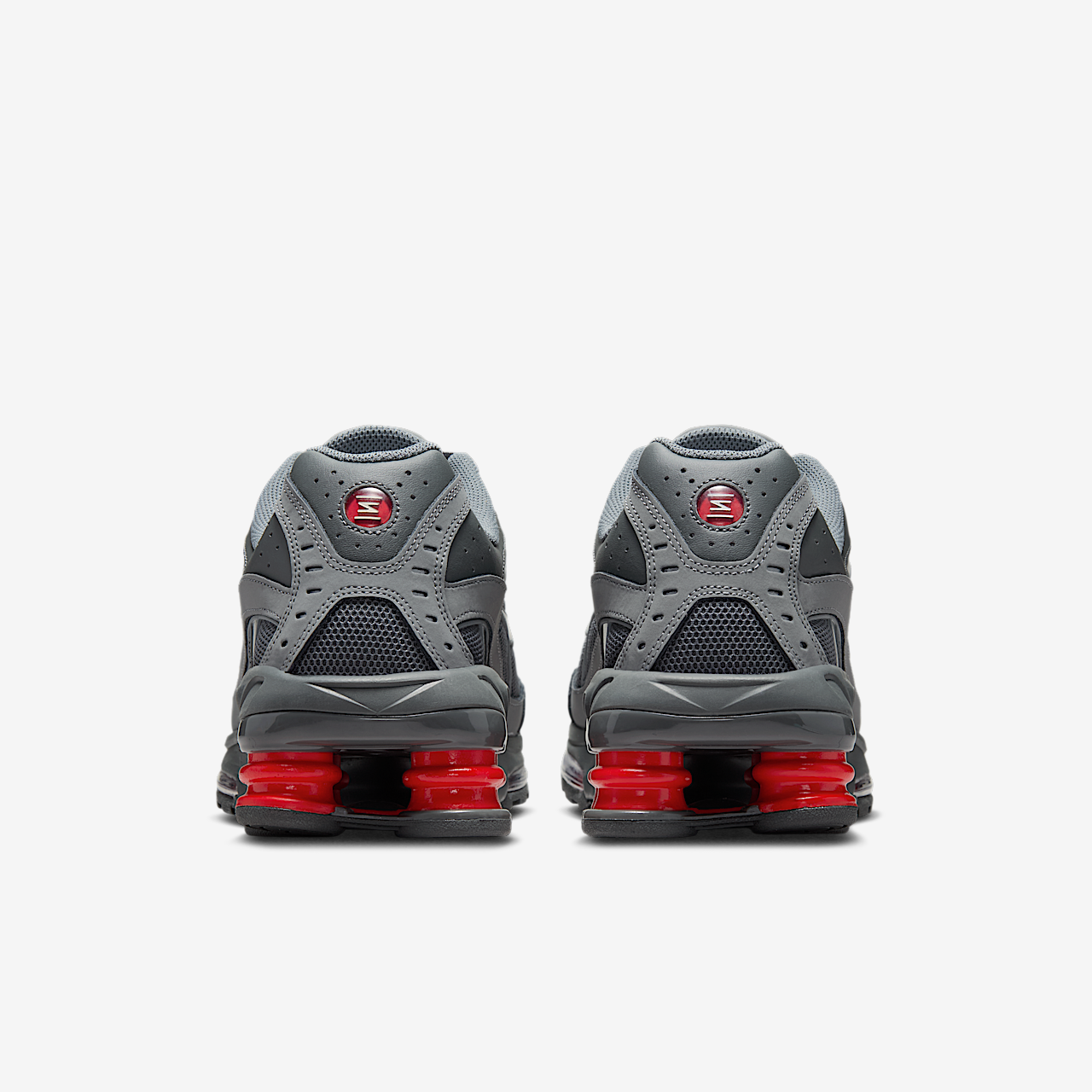 Nike Nike Shox sneaker Smoke Grey/University Red/Iron Grey/Metallic Silver