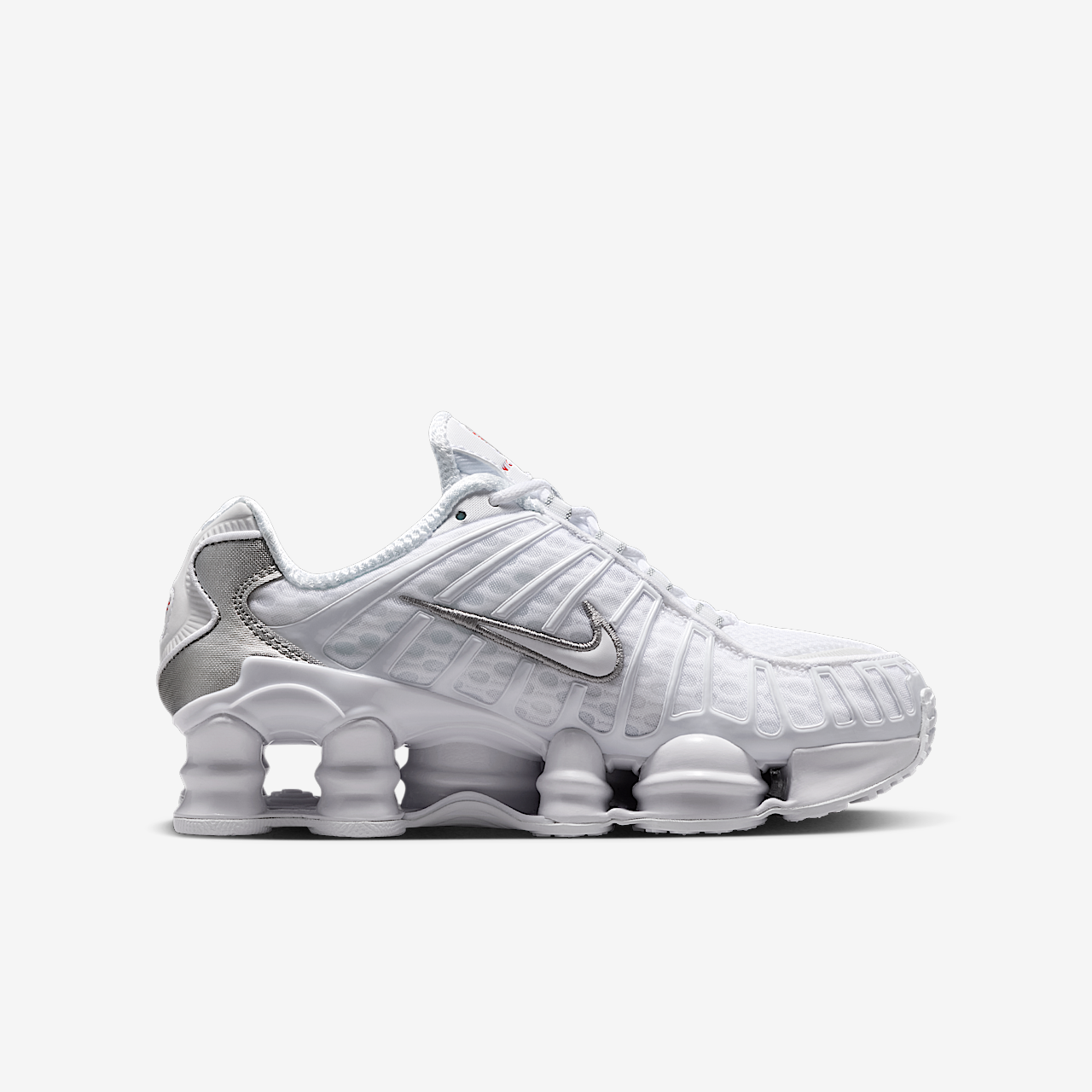 Nike Nike Shox sneaker Wit/Metallic Silver/Max Orange/Wit
