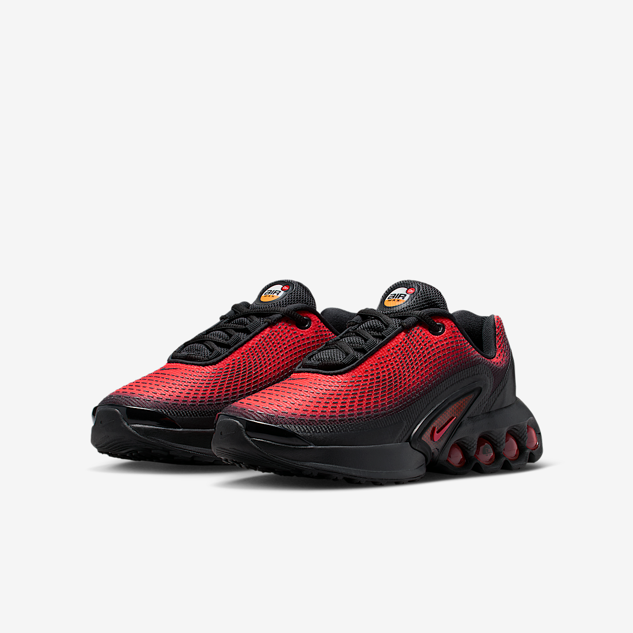 Nike Air Max DN sneaker Zwart/University Red/Total Orange/Bright Crimson