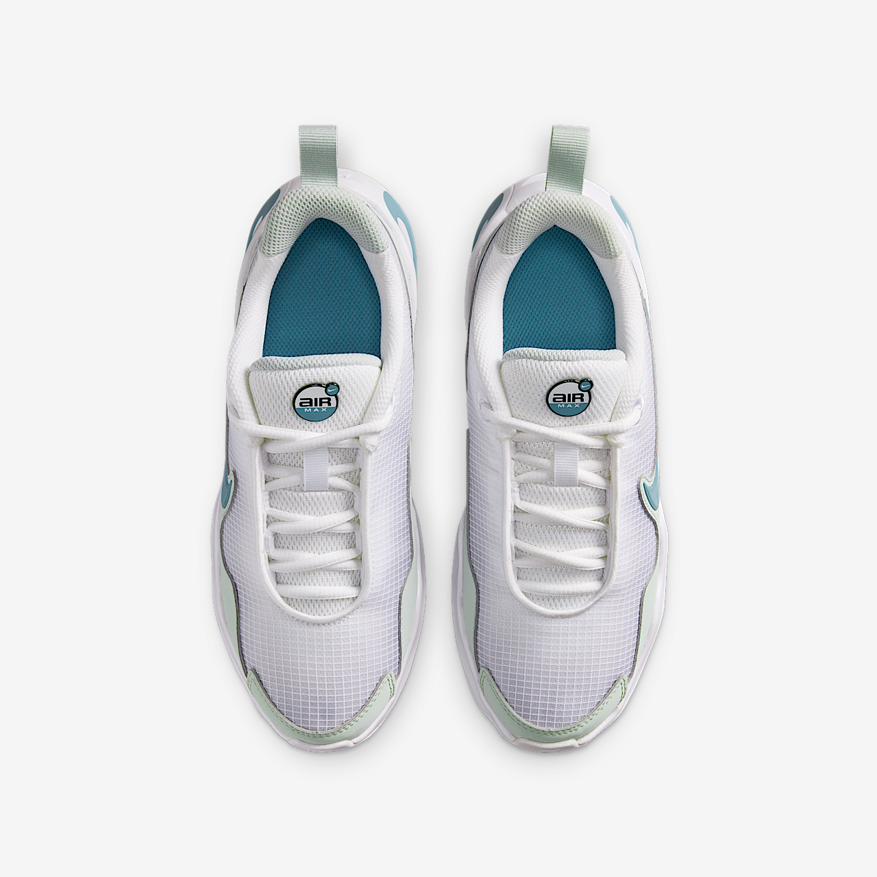 Nike Air Max sneaker Wit/Light Silver/Mint Foam/Denim Turquoise