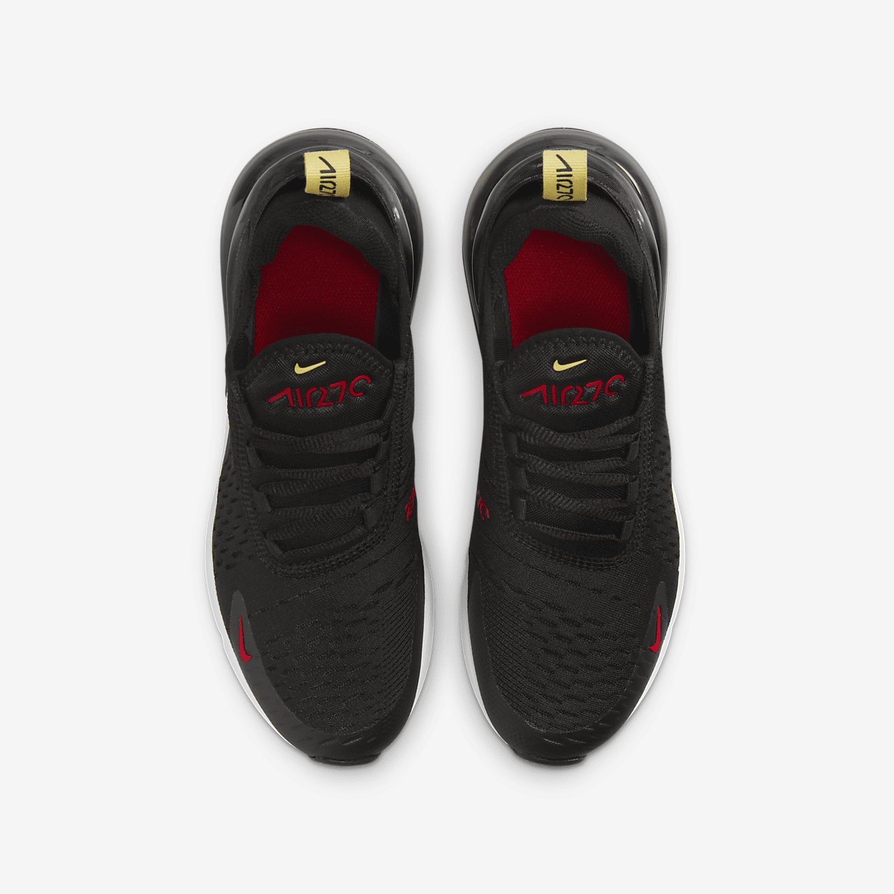 Nike Air max 270 sneaker Zwart/Gym Red/Wit/Saturn Gold