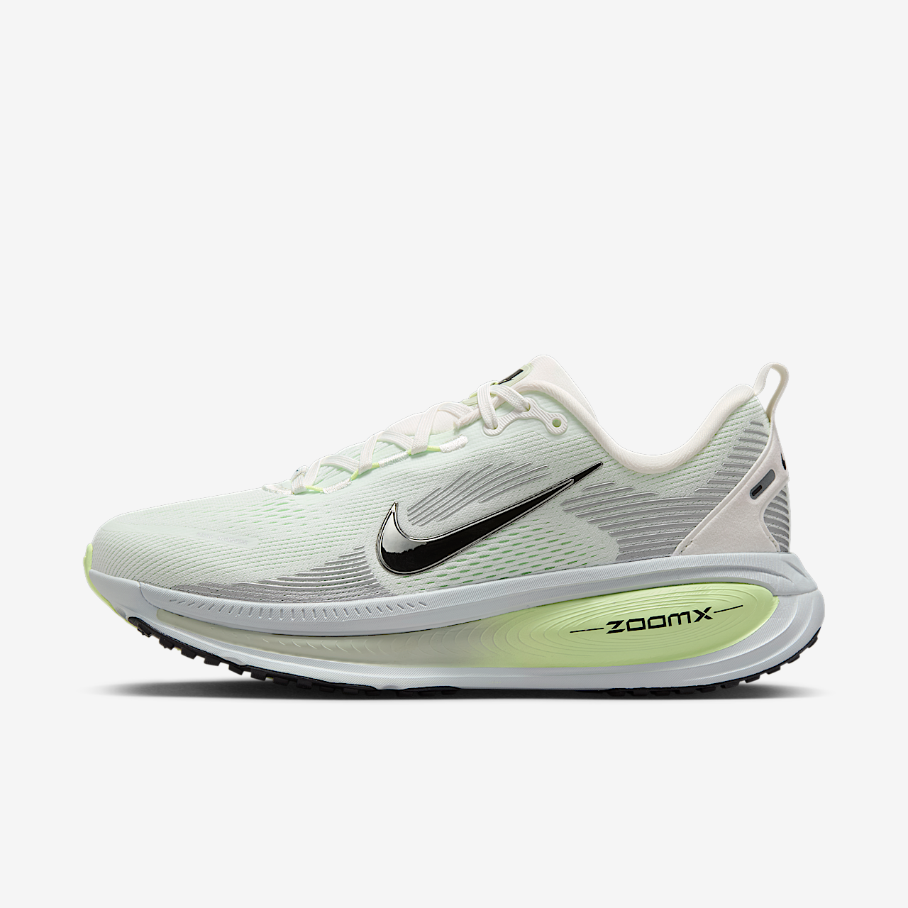Nike Vomero sneaker Summit White/Barely Volt/Light Silver/Zwart