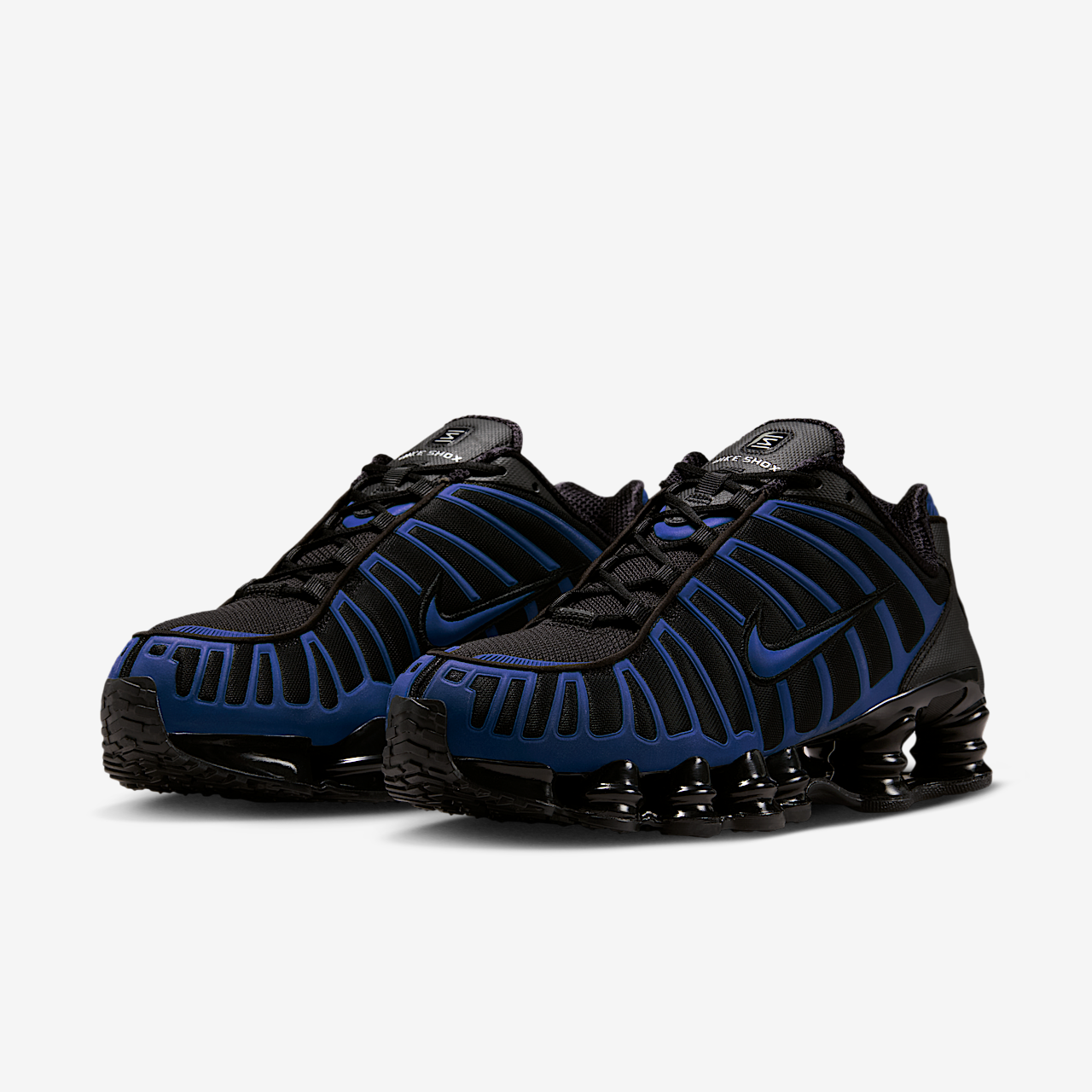 Nike Nike Shox sneaker Zwart/Metallic Silver/Light Lemon Twist/Court Blue