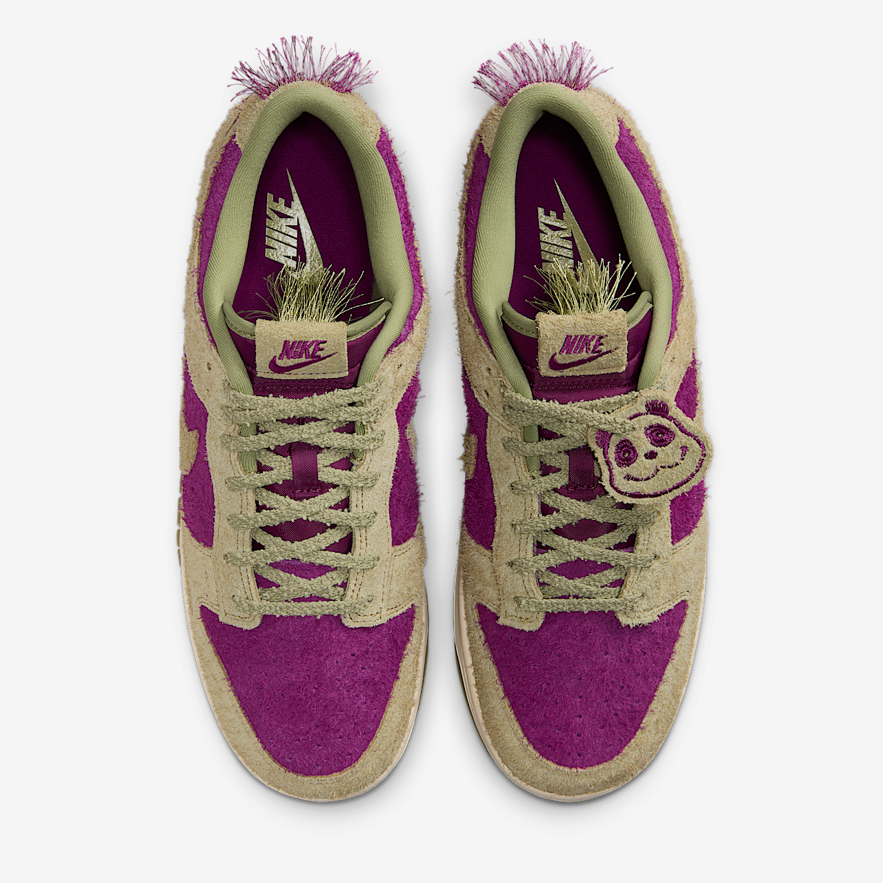 Nike Dunk Low sneaker Viotech/Pale Ivory/Veneer