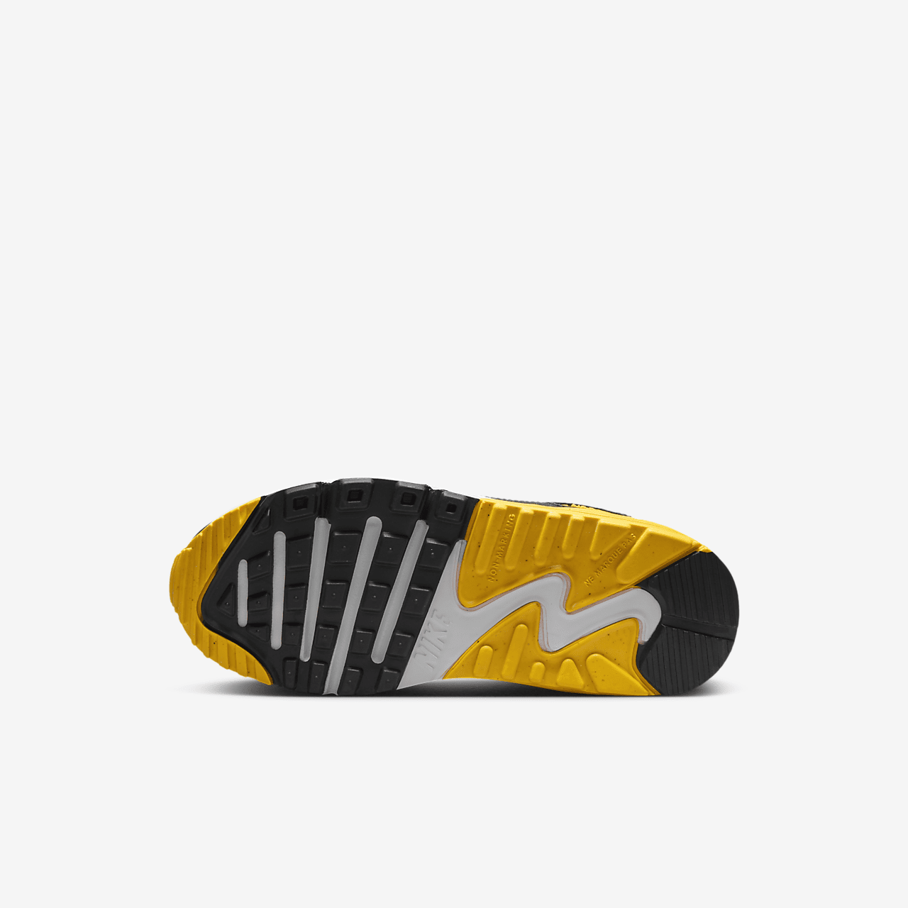 Nike Air max 90 sneaker Zwart/University Gold/Wit