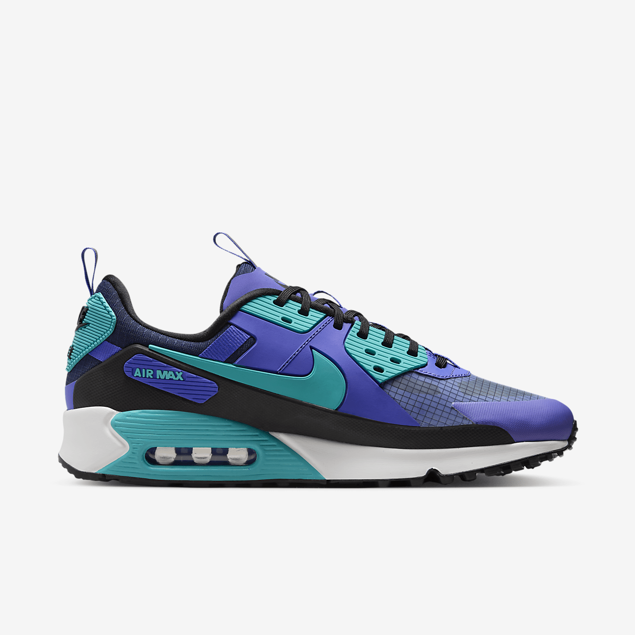 Nike Air Max 90 Drift sneaker Persian Violet/Midnight Navy/Zwart/Dusty Cactus