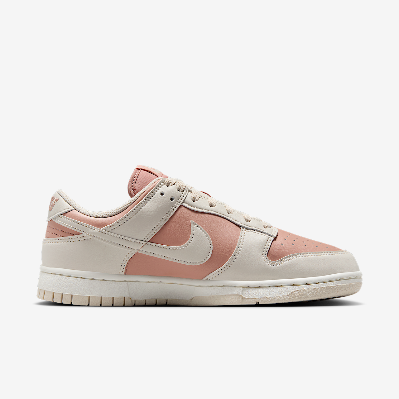 Nike Dunk Low sneaker Particle Pink/Light Orewood Brown/Sail/Light Orewood Brown