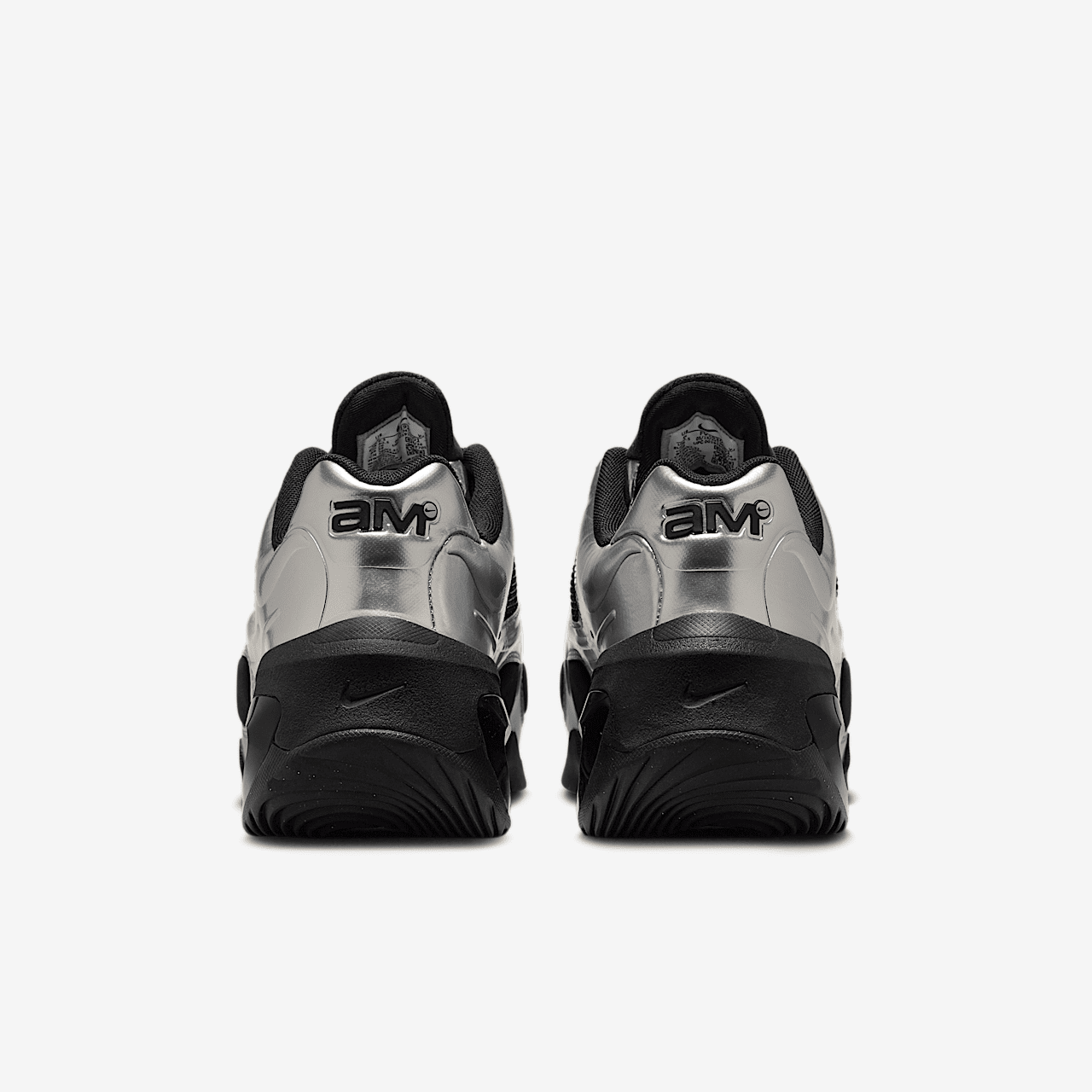 Nike Air Max sneaker Zwart/Metallic Silver