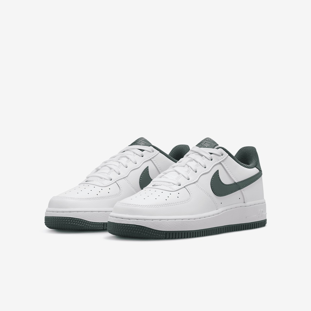 Nike Air Force 1 sneaker Wit/Oil Green/Vintage Green