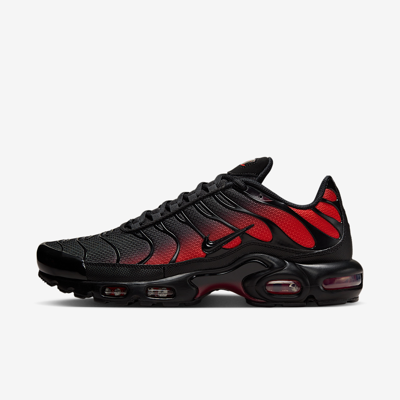 Nike Air Max Plus sneaker Zwart/Light Crimson/Noble Red/Zwart