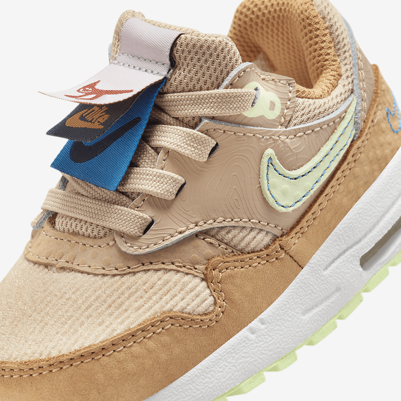 Nike Air Max 1 sneaker Hemp/Flax/Coconut Milk