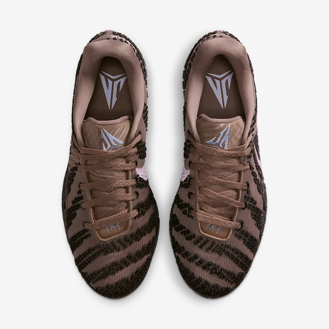 Nike  sneaker Mink Brown/Zwart/Pink Foam
