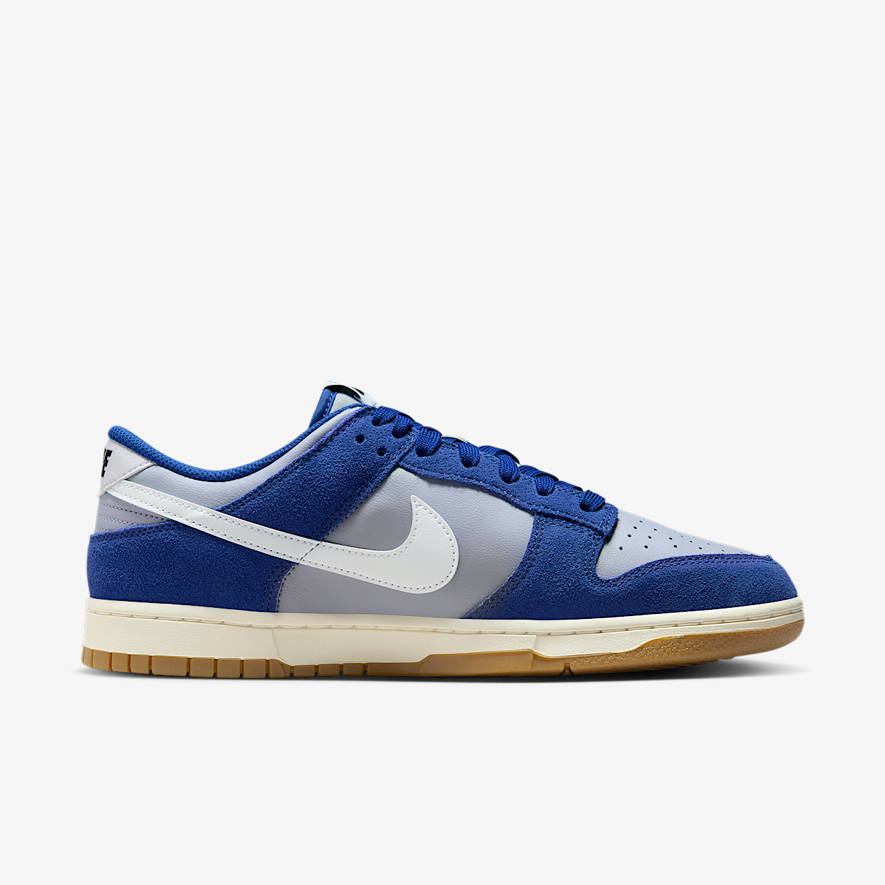 Nike Dunk Low sneaker Wolf Grey/Deep Royal Blue/Sail/Wit