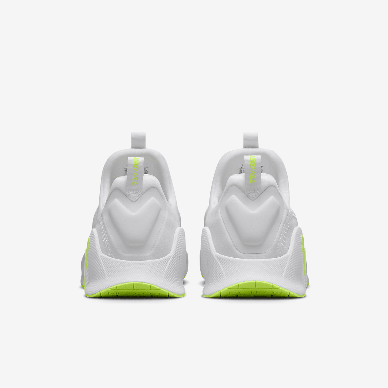 Nike Free sneaker Wit/Wit/Volt