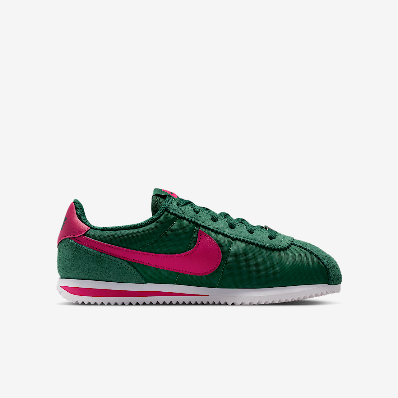 Nike Cortez sneaker Gorge Green/Wit/Wild Cherry
