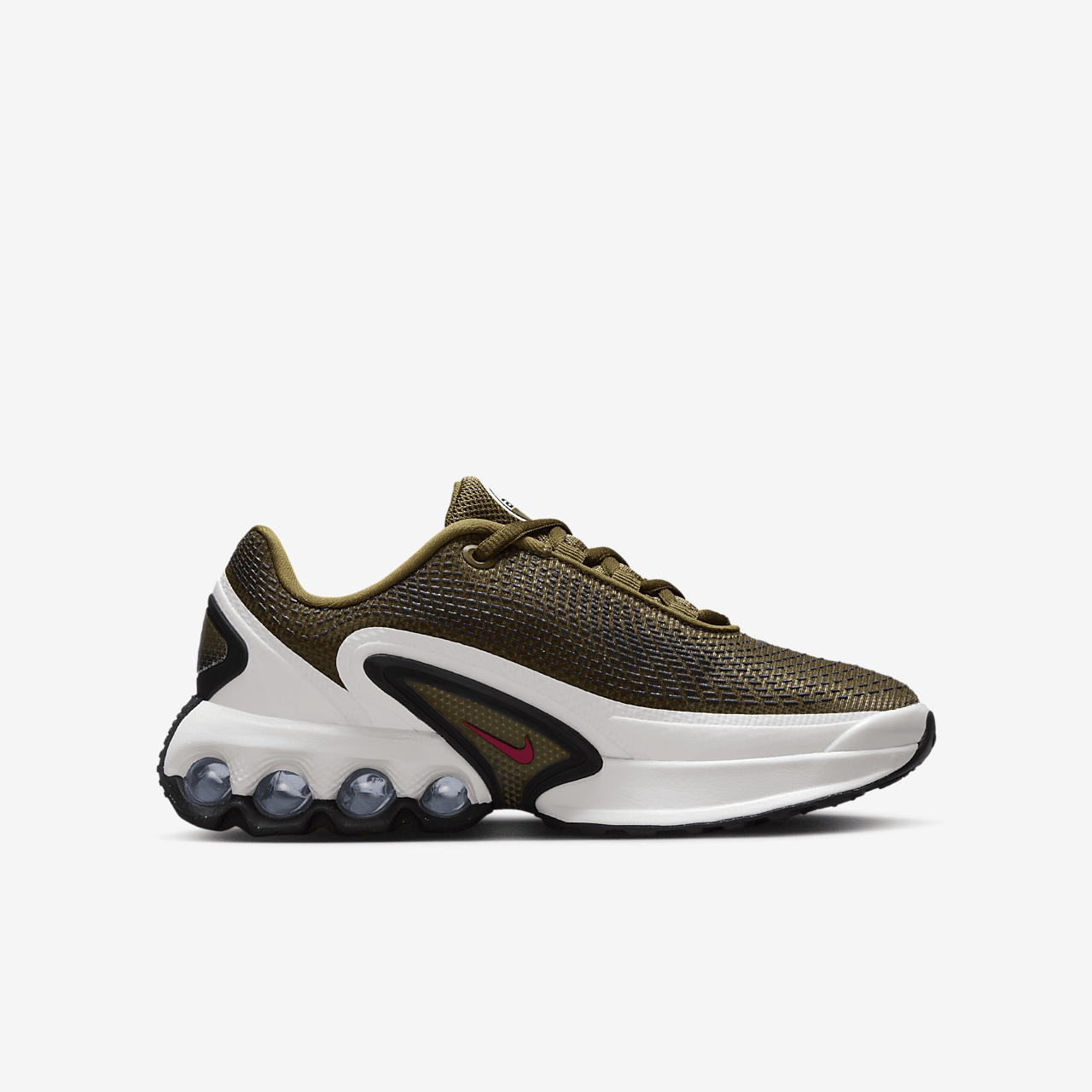 Nike Air Max DN sneaker Olive Flak/Zwart/Olive Flak/Gym Red