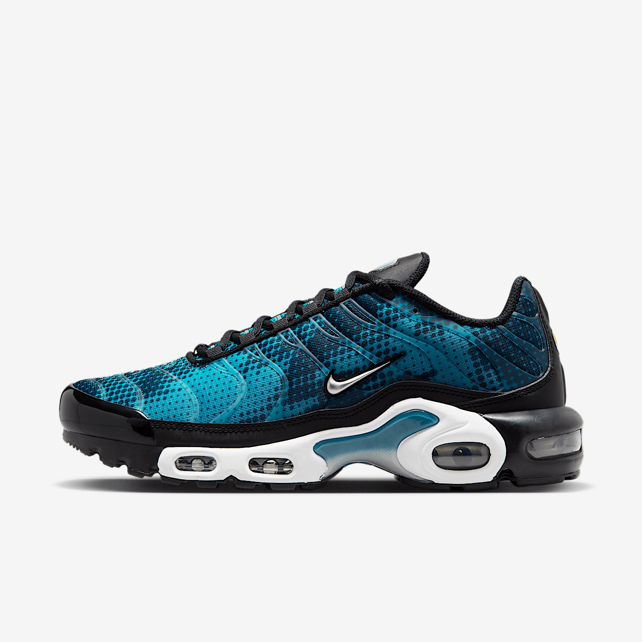 Nike Air Max Plus sneaker Zwart/Dusty Cactus/Wit/Metallic Silver