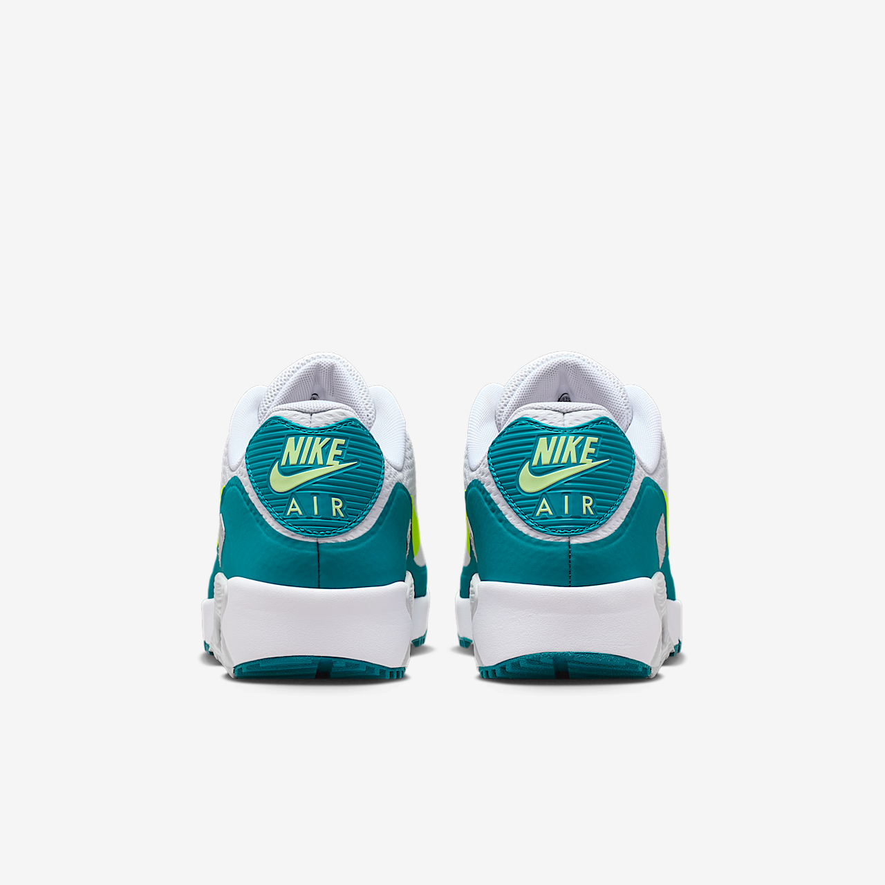 Nike Air max 90 sneaker Wit/Bright Spruce/Volt