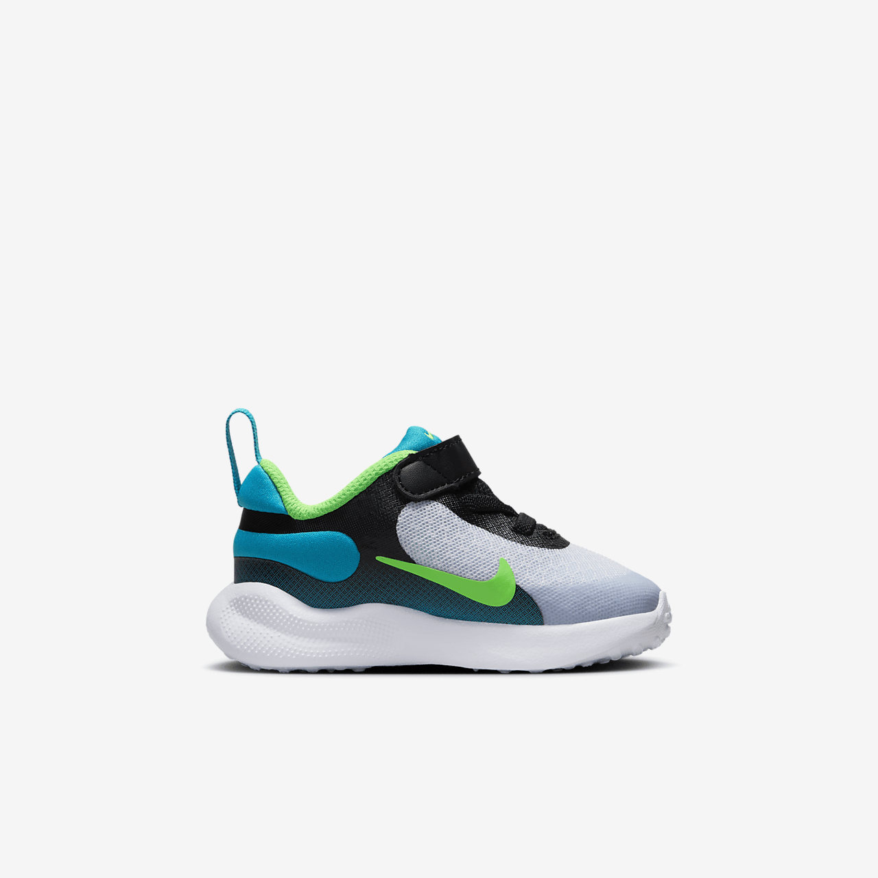 Nike  sneaker Zwart/Football Grey/Aquamarine/Green Strike