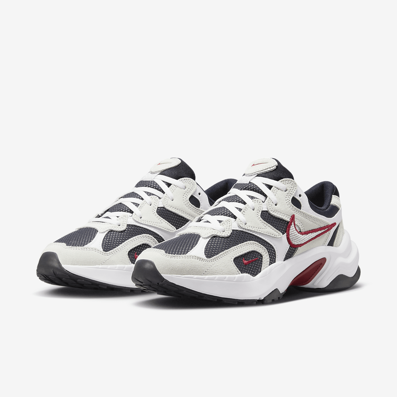 Nike  sneaker Obsidian/Gym Red/Zwart/Wit