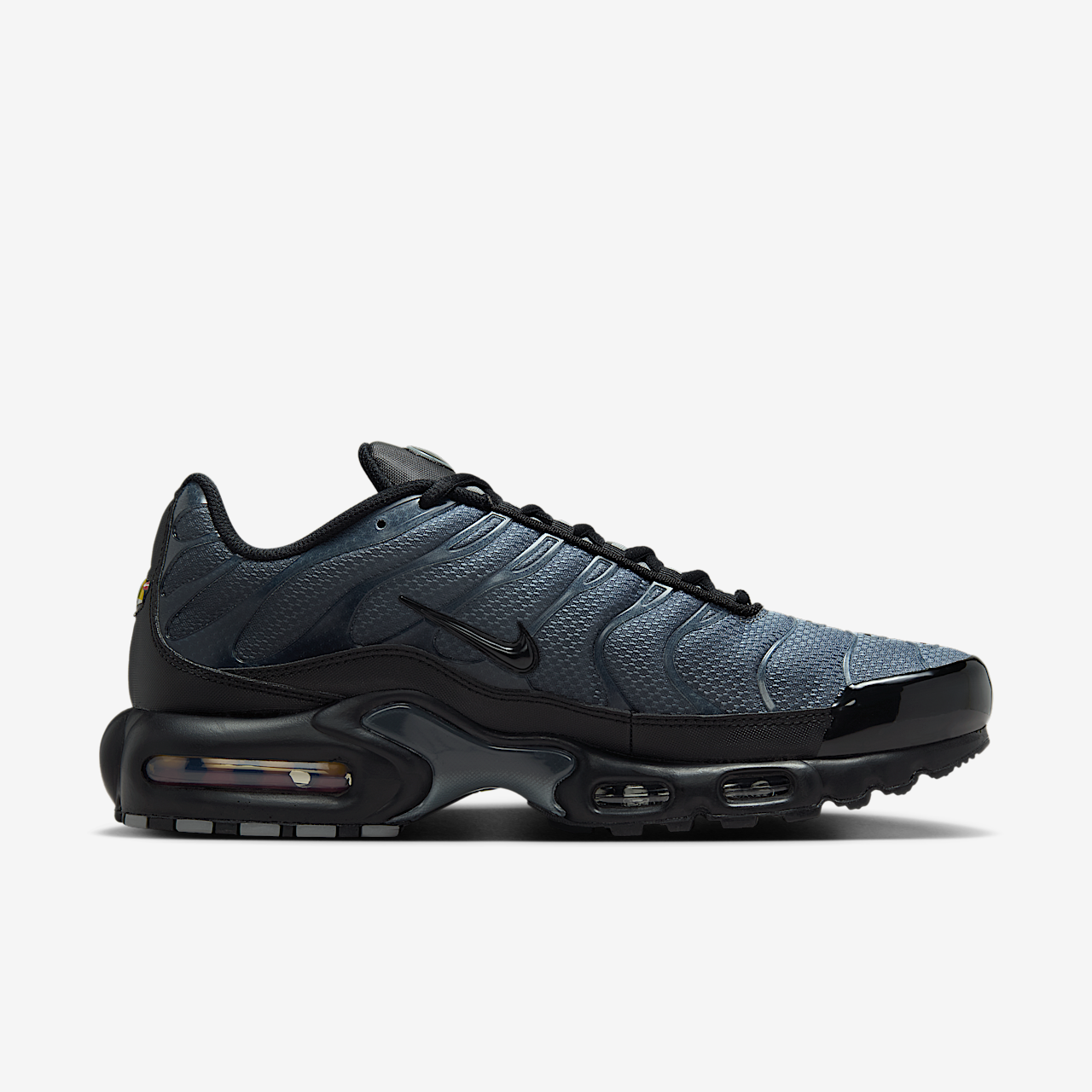 Nike Air Max Plus Premium sneaker Zwart/Particle Grey/Anthracite/Zwart