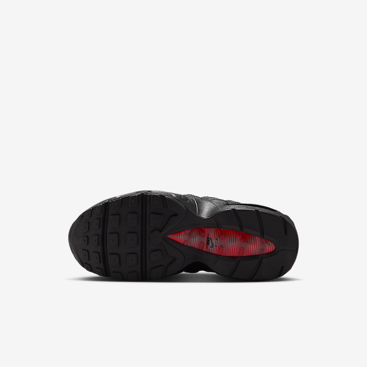 Nike Air Max 95 sneaker Zwart/University Red/Wit/Smoke Grey